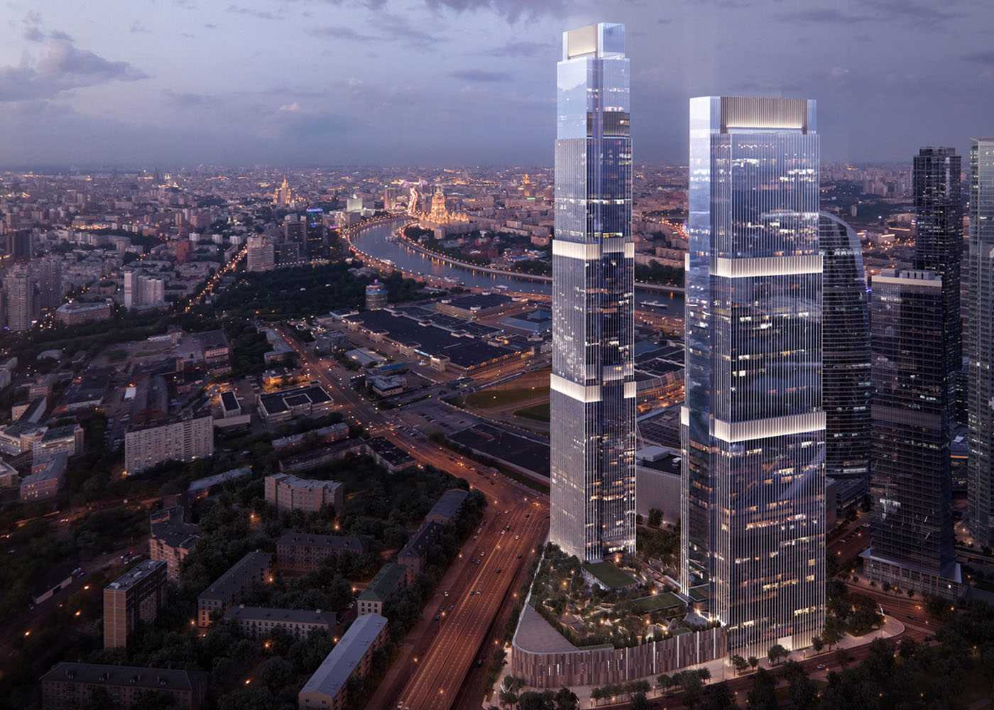 ЖК Neva Towers (Нева Тауэрс) — апартаменты в комплексе небоскрёбов в  Пресненском районе в Москве